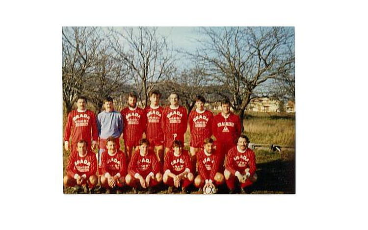 Séniors I saison 86 87 1986 - AS CORNAS