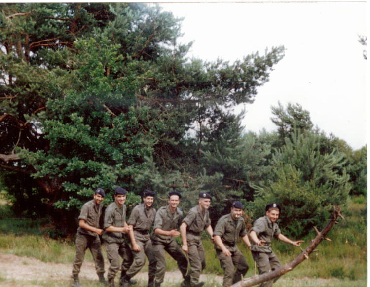 manoeuvres 1989 - 4EME CUIRASSIERS