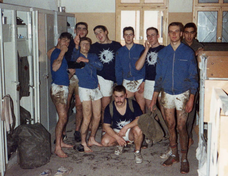 4eme cuirassiers peloton floreck 1990 - 4EME CUIRASSIERS
