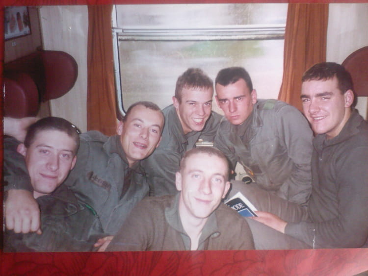 la 9O/06 dans le train vers l'enfer 1990 - 4EME CUIRASSIERS